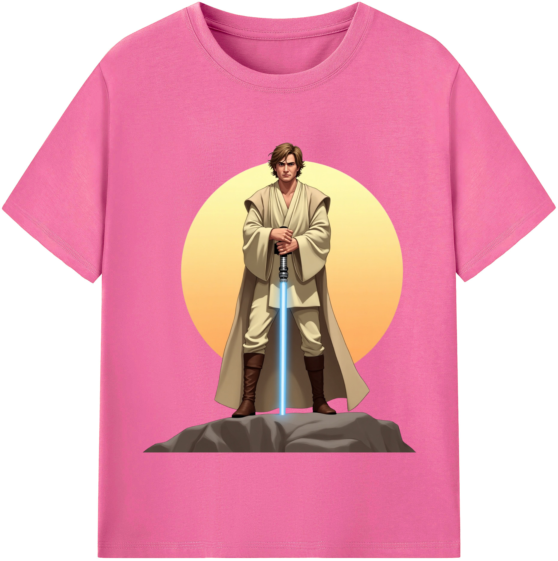（画像用） スター・ウォーズ Star Wars レディースカジュアルプリントTシャツ（綿100％）